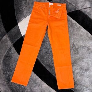 FRAME ‘LE SLOUCH’ DENIM JEAN IN ORANGE